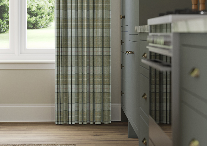 Laura Ashley Alfriston, Sage - Made to Measure Curtains - Image 5